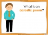 Acrostic Poetry Teaching Resources (slide 3/26)
